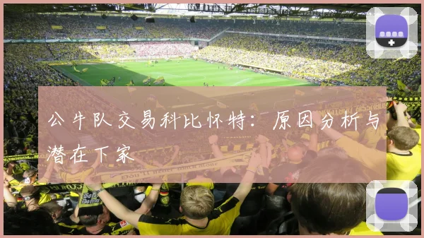 公牛队交易科比怀特:原因分析与潜在下家